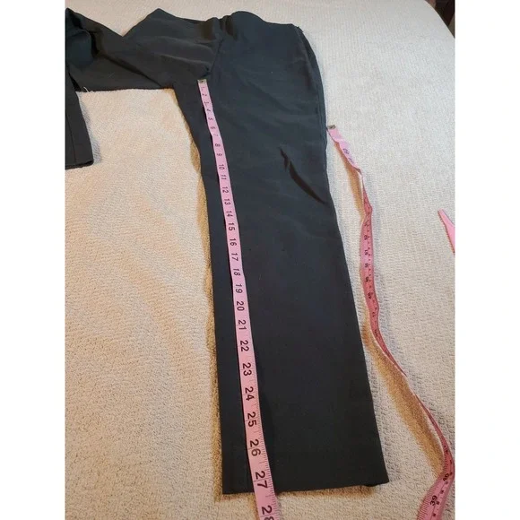 LOFT Women's High Waist Curvy Skinny Pants Sz 6 Dark Gray Side Zip Career - Picture 2 of 9